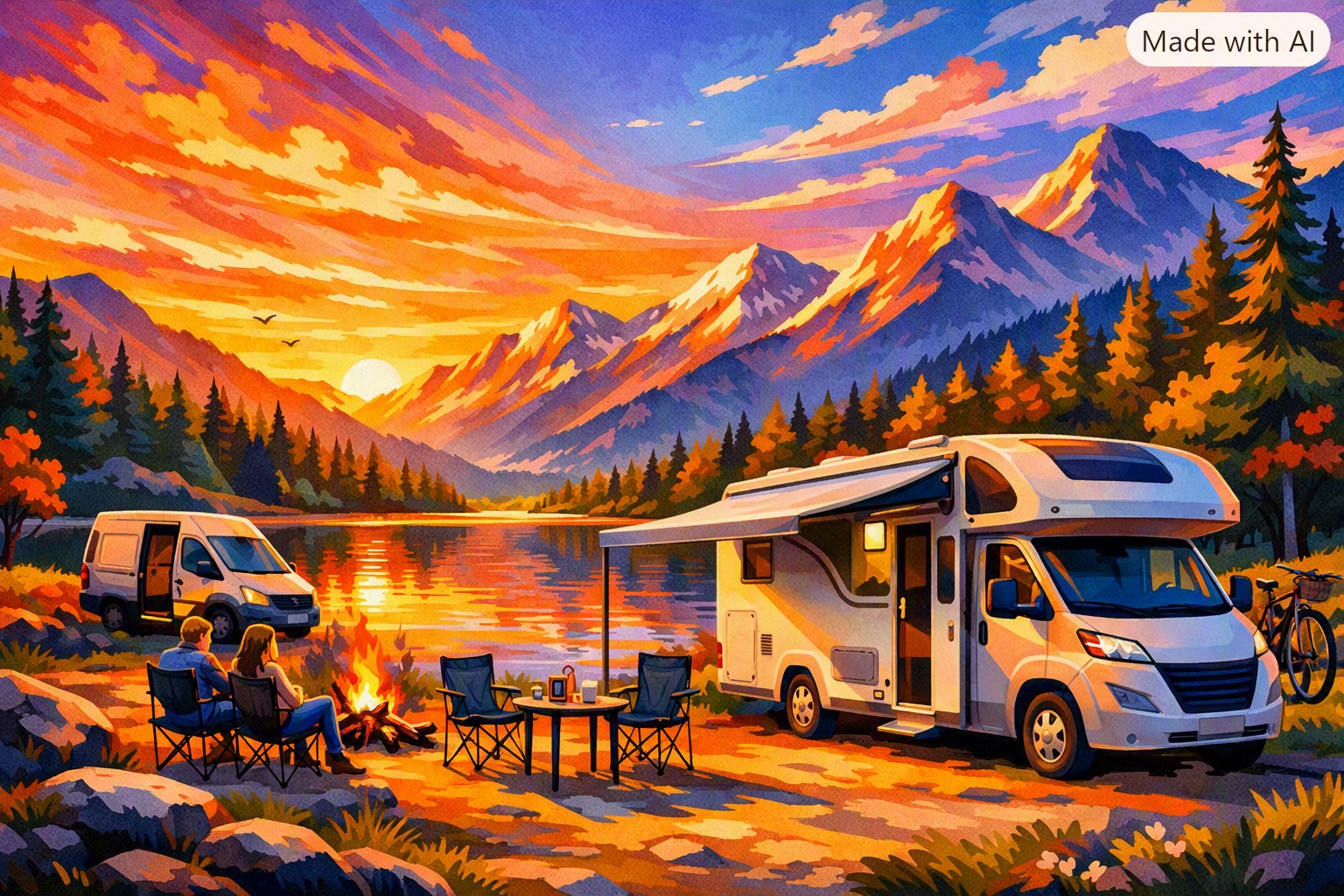 Camper und Campingplätze