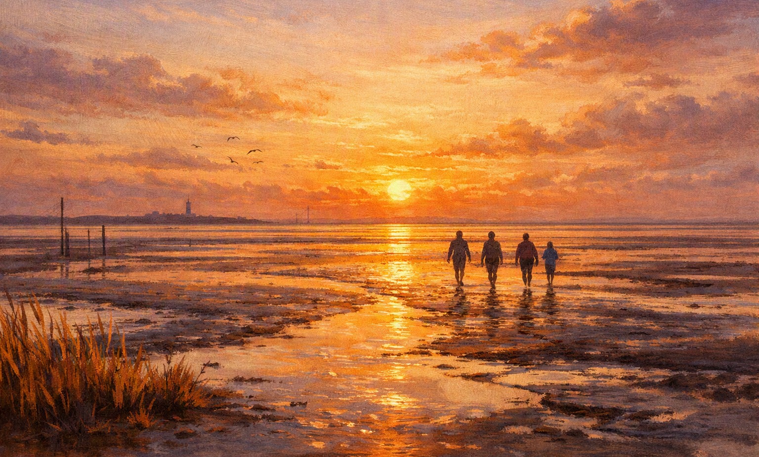 Nordsee im Herbst: Ruhe, goldenes Licht und magische Momente zwischen Watt und Weite